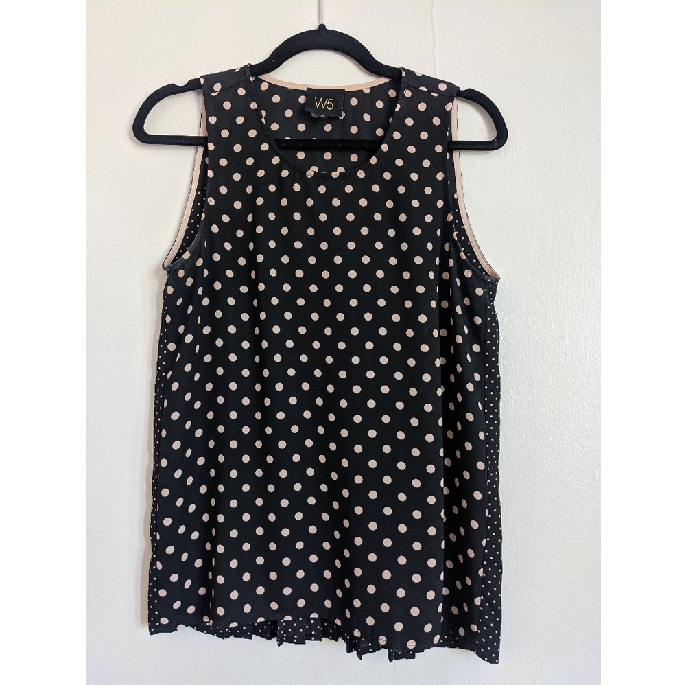 Polka dot blouse
